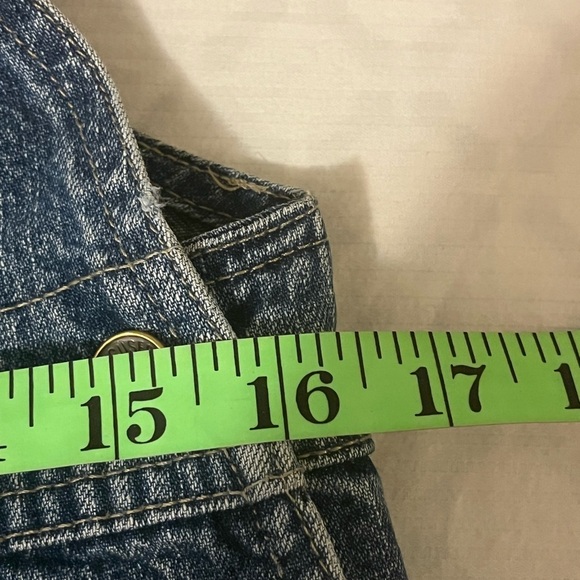 No Excuses Vintage 90s Denim Overalls, size Small - Picture 6 of 8